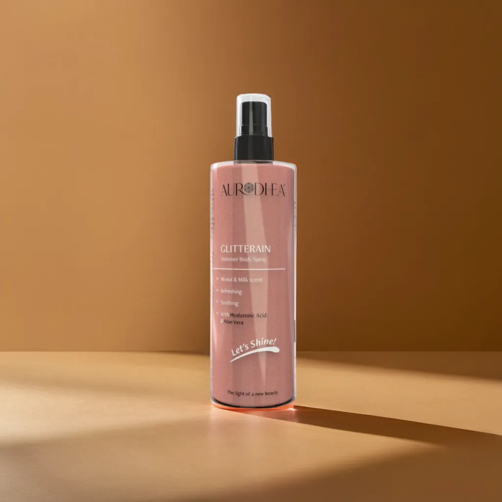SPRAY PAILLETÉ MONOÏ ET LAIT AURODHEA