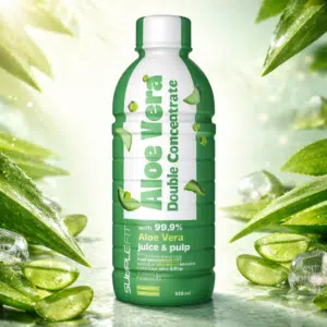 PULPE ET JUS D’ALOE VERA 99,5 % 1 LITRE