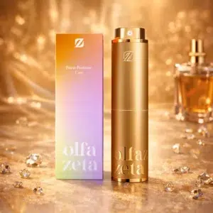 ASTUCCIO PER PROFUMO CHOGAN RICARICABILE ARANCIONE