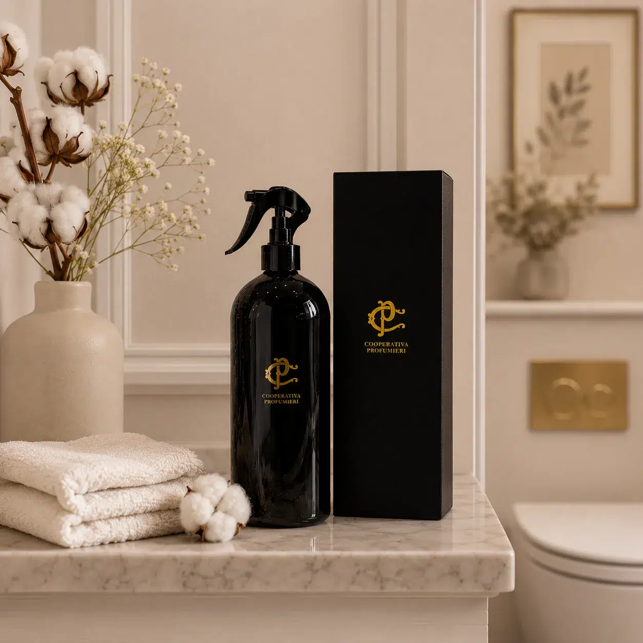 Spray D’ambiance Chogan WC – Cotton Veil de Cooperativa Profumieri