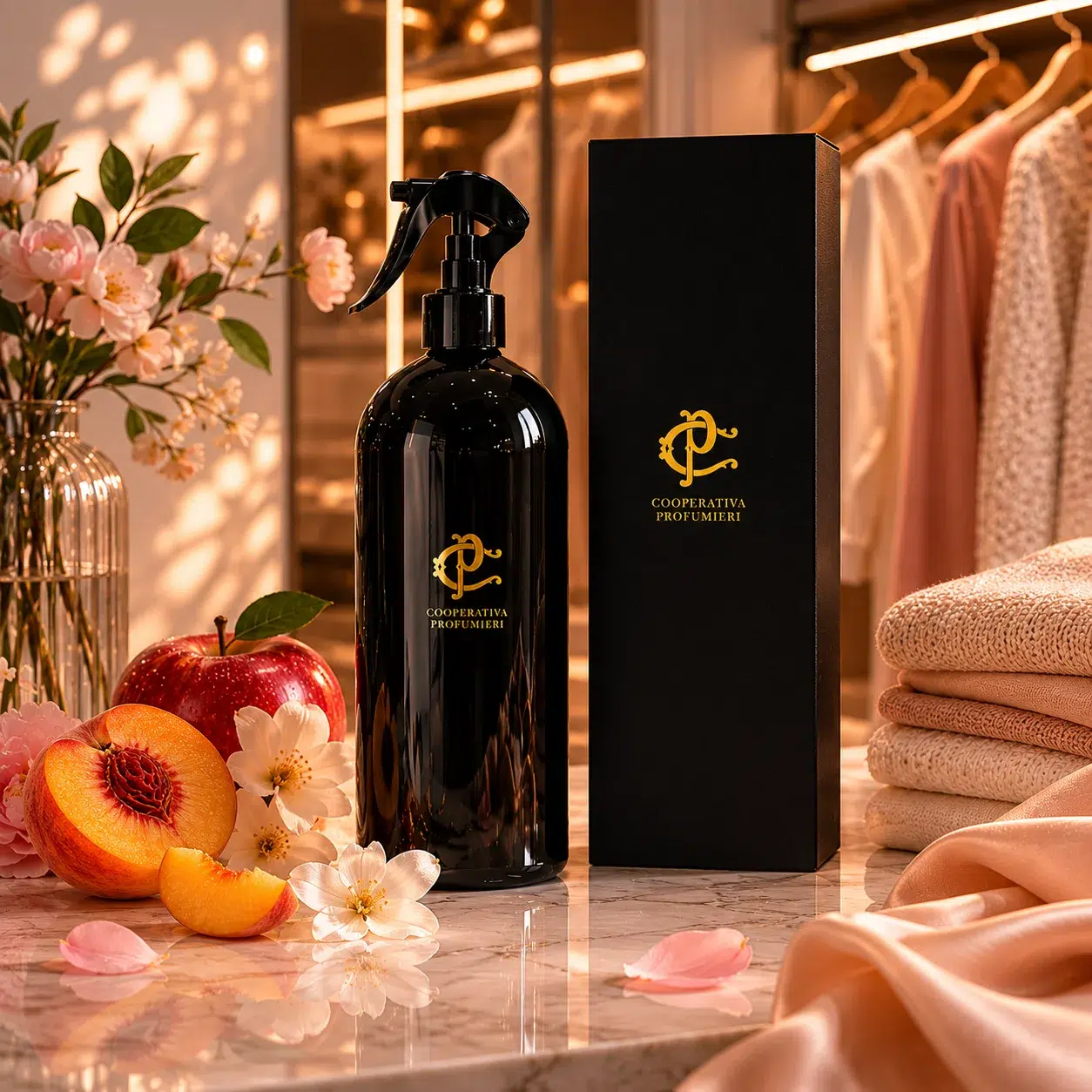 Spray D’ambiance Chogan pour dressing – Fruity Delight de Cooperativa Profumieri